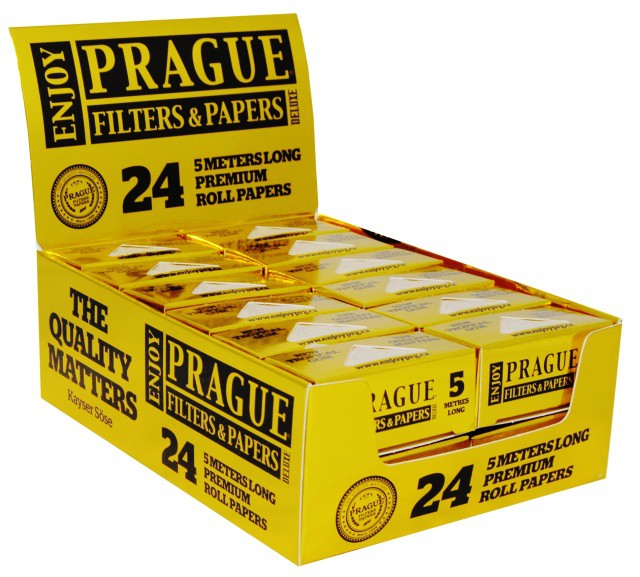 PF&P cigaretové papírky rolovací - Rolls - 24 ks